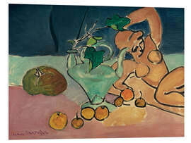 Hartschaumbild Skulptur und Vase mit Efeu, 1916 - Henri Matisse