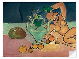 Sticker mural Sculpture et vase de lierre, 1916 - Henri Matisse