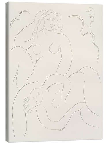 Leinwandbild L’Après-Midi d’un Faune: Égloue, Poesies de Mallarmé, 1932