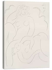 Leinwandbild L’Après-Midi d’un Faune: Égloue, Poesies de Mallarmé, 1932