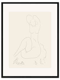Impresión de arte enmarcada Source soie..., plate 28 from Poetry de Mallarmé, 1932