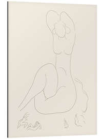 Magnettafel Source soie..., Tafel 28 aus Poesies de Mallarmé, 1932