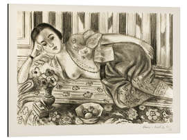 Magnettafel Odalisque in Red Satin Pantaloons, 1925