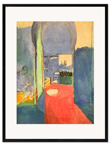 Impresión de arte enmarcada Entrance to the Kasbah, 1912 II