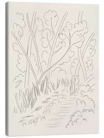 Canvas print Prose (Pour des Esseintes), plate 19 from Poetry de Mallarmé, 1932