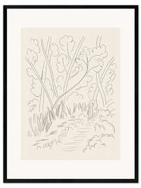Impresión de arte enmarcada Prose (Pour des Esseintes), plate 19 from Poetry de Mallarmé, 1932
