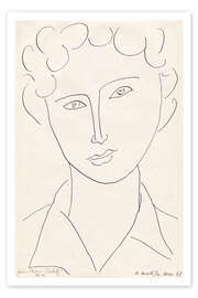 Wall print Untitled, 1947 - Henri Matisse