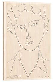 Wood print Untitled, 1947 - Henri Matisse