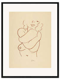 Framed art print Florilège des Amours de Ronsard, 1948 VIII