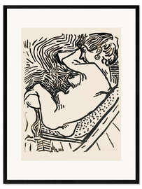 Framed art print The Large Woodcut, 1906
