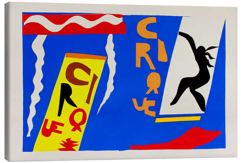 Canvas-taulu The Circus, 1947 II