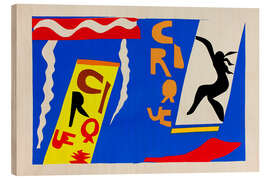 Print på træ The Circus, 1947 II