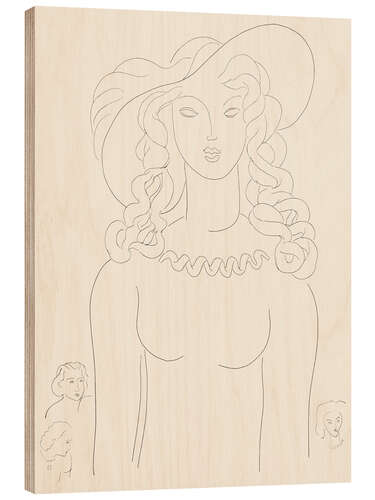 Puutaulu Apparition, plate 3 from Poesies de Mallarmé, 1932