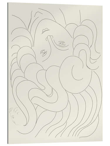 Gallery print With her Pure Nails, plate 25 from Poetry de Mallarmé, 1932