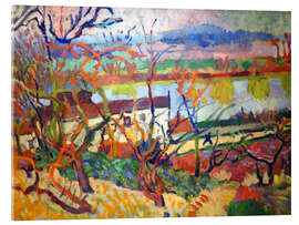 Obraz na szkle akrylowym La Rivière, 1905 - André Derain