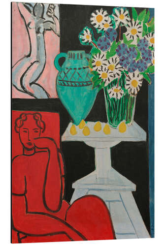 Tableau en aluminium Marguerites, 1939