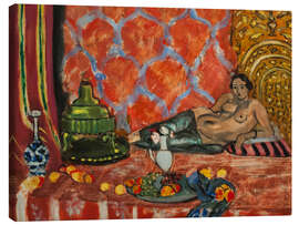 Leinwandbild Odalisque with Gray Trousers, 1927