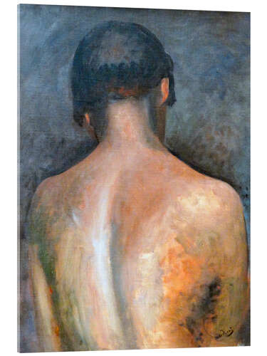 Acrylic print The Back, 1923