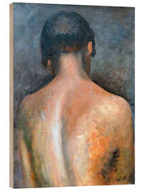 Holzbild The Back, 1923