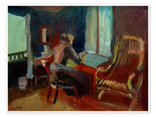 Plakat Swiss Interior (Jane Matisse), 1901