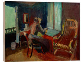 Trebilde Swiss Interior (Jane Matisse), 1901 - Henri Matisse