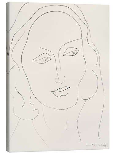 Leinwandbild Skizze, 1945
