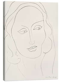 Leinwandbild Skizze, 1945 - Henri Matisse