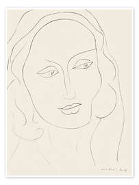 Wall print Drawing, 1945 - Henri Matisse