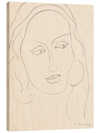 Wood print Drawing, 1945 - Henri Matisse