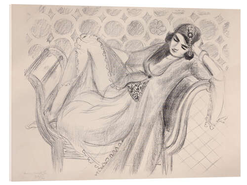 Obraz na szkle akrylowym Resting on the Bench, 1929
