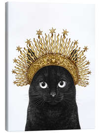 Obraz na płótnie Queen of black cats