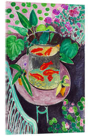 Acrylic print Goldfish - Henri Matisse