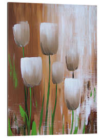 Gallery print White tulips