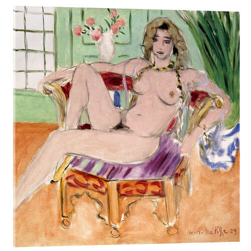 Obraz na szkle akrylowym Seated Odalisque, 1929