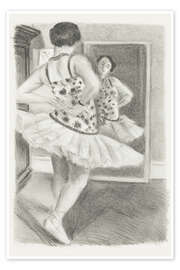 Wall print The Dancer Reflected in the Mirror, 1927 - Henri Matisse