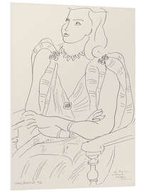 PVC-taulu Seated Woman, 1942