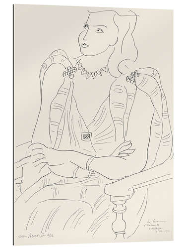 Gallery Print Sitzende Frau, 1942