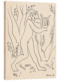 Wood print Orpheus and his Lyre, 1945 - Henri Matisse