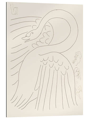 Gallery print A Swan (with etched "Remarques"), 1932