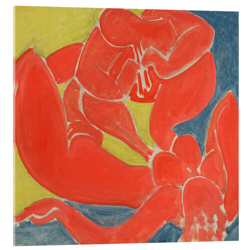 Acrylic print Nymph and red fauna, 1939