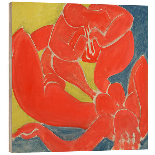 Stampa su legno Nymph and red fauna, 1939