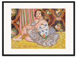 Gerahmter Kunstdruck Die Tänzerin - La Danseuse, 1927