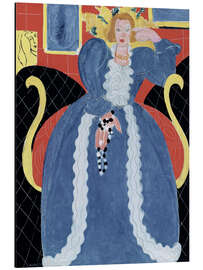 Magnettafel Frau in Blau, 1937