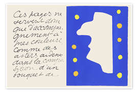 Tableau Monsieur Loyal, Jazz, 1947 - Henri Matisse