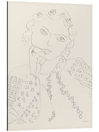 Magnettafel Junges Mädchen, 1937