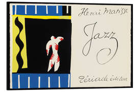 Print på aluminium The Clown and Title Page, Jazz, 1947