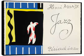Canvas print The Clown and Title Page, Jazz, 1947 - Henri Matisse