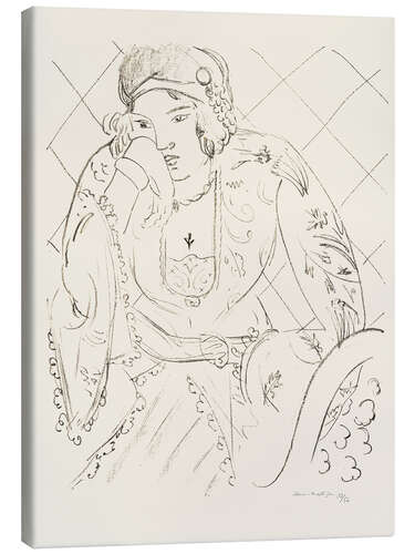 Obraz na płótnie Oriental with three-leaf cross, 1929