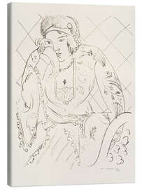Obraz na płótnie Oriental with three-leaf cross, 1929 - Henri Matisse
