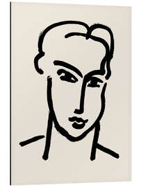 Magnettafel Großer Kopf von Katja, 1951